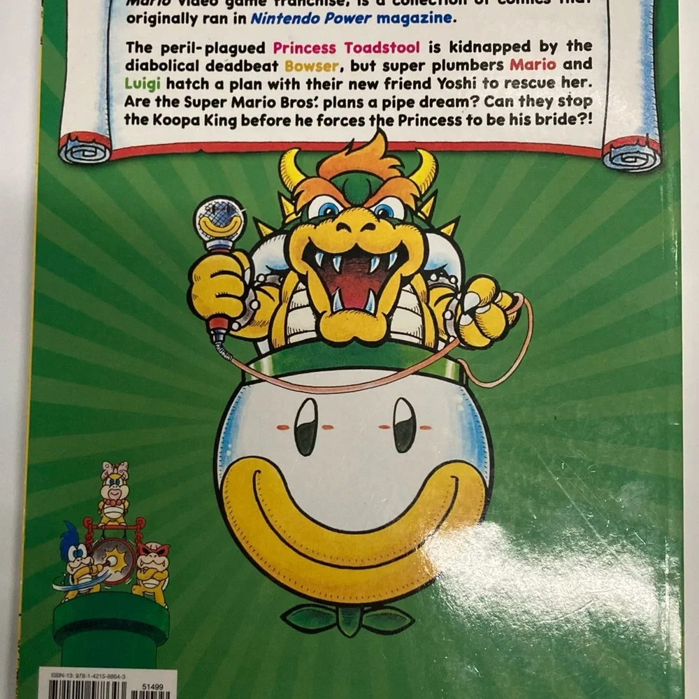 Super Mario Adventures Comic Book